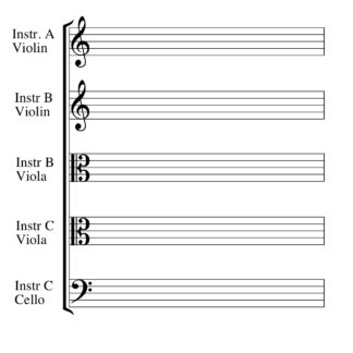 Trios for the String Quartet