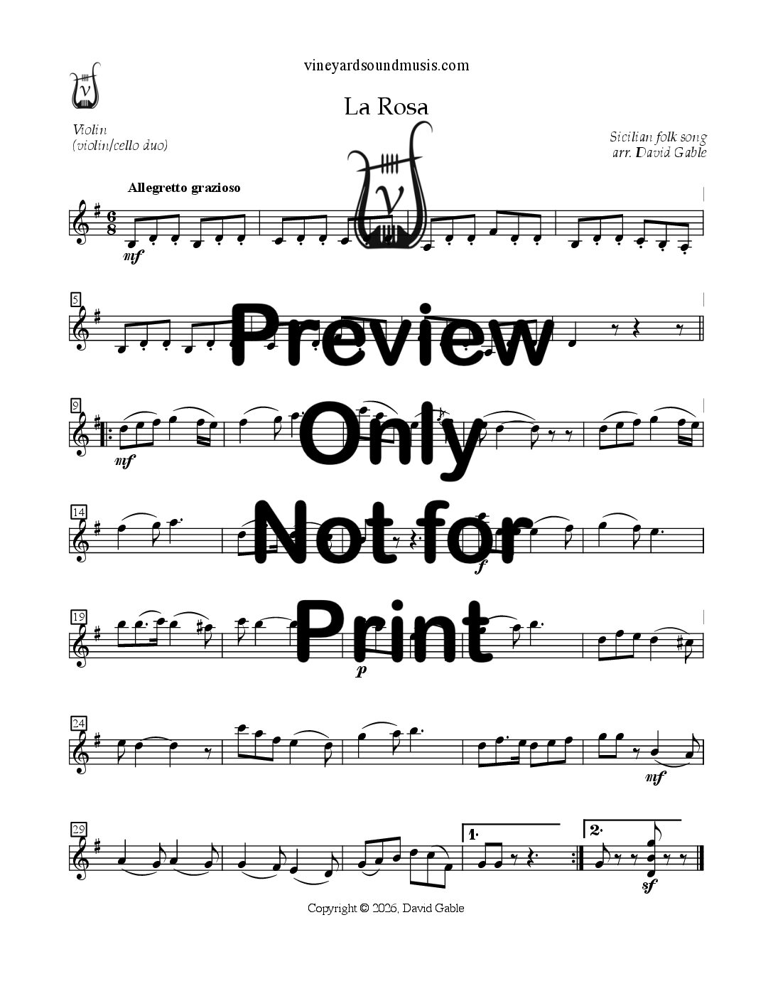 La Rosa (violin cello duo)